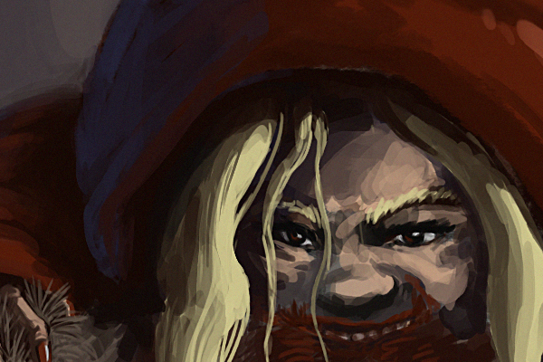 speedpainting spitpainting spitpaint speedpaint Chaperon rouge Red riding hood sketch Character