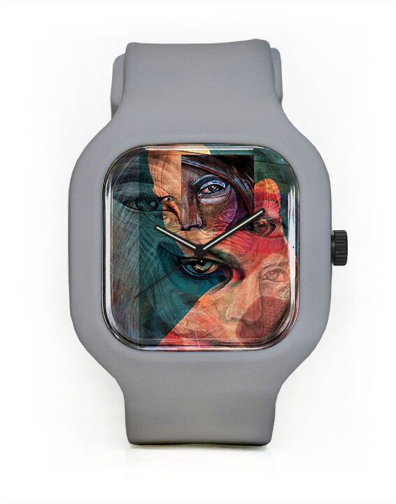 modifywatches Watches art paint draw portrait eyes woman inspire adobe photoshop floral dual personality color ink