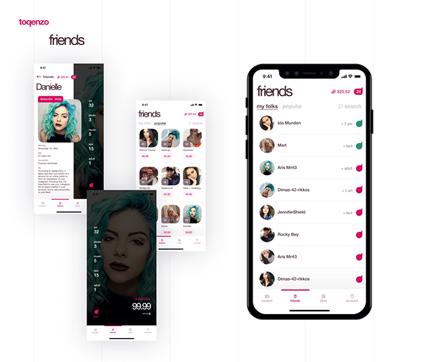 toqenzo — mobile app