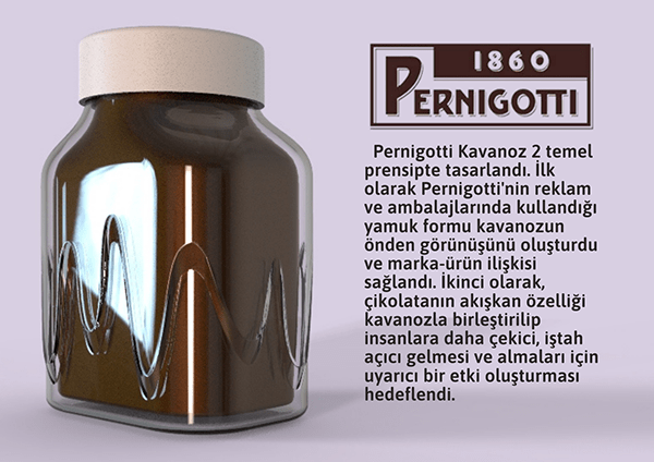 Pernigotti Çikolata Kavanozu Tasarımı