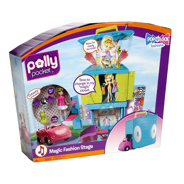 Details about  / Polly Pocket Stage Playset with Little  Doll