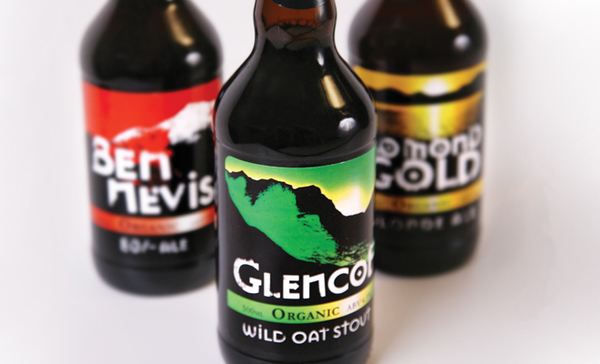 Ale's Beer Packaging self presence bottle design foile blocking Printing labeling traditional and modern scottish scotland bevarage booze drink.
