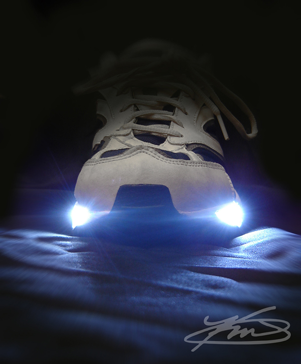 Lightspeeds - LED running shoes on Behance