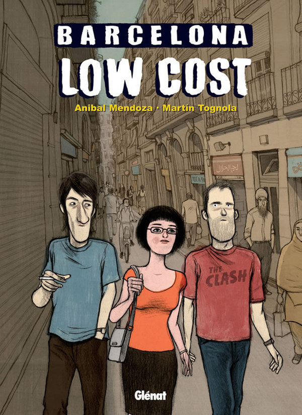 barcelona LOW Cost comic Urban town characters Martin tognola