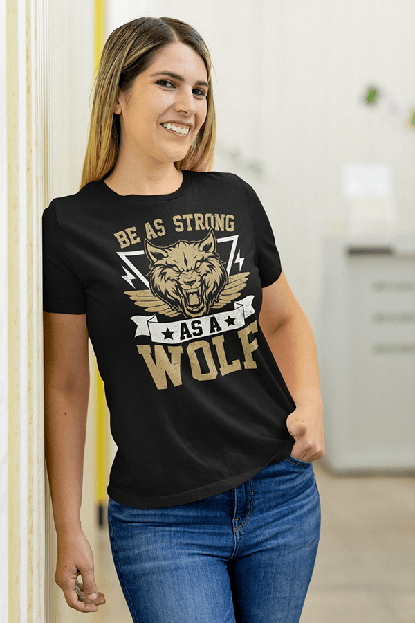Wolf T-Shirt Design.