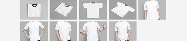 crew neck mock-up Mockup mock up t-shirt shirt template presentation showcase 3D photo-realistic