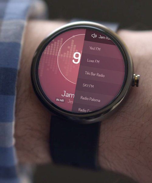 android moto360 smartwatch watch UI ux