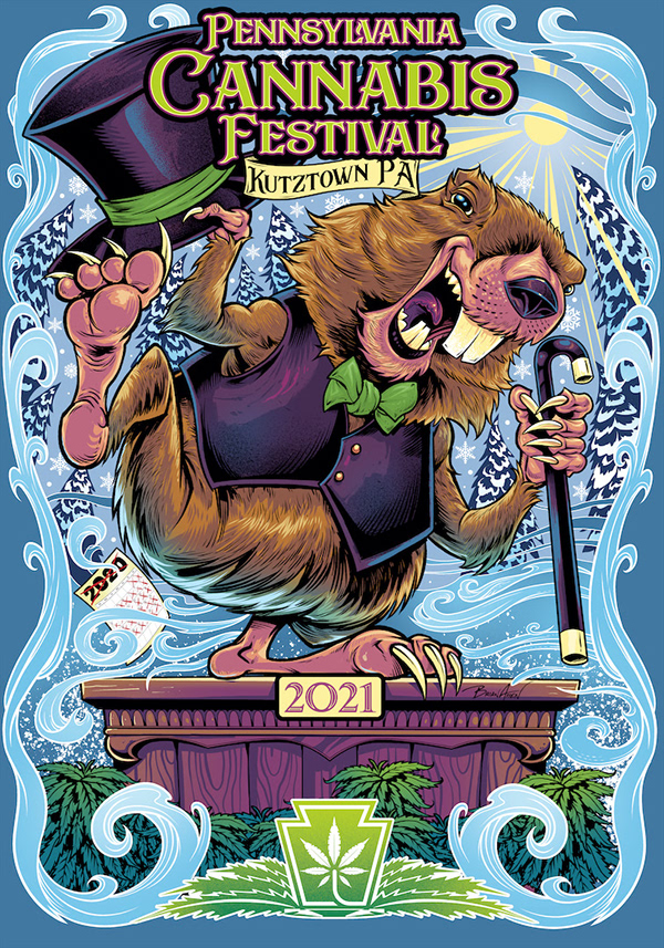 Pennsylvania Cannabis Festival Event Poster