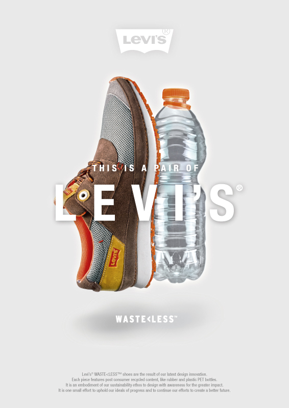 levis shoes footwear wasteless mavgraphic design