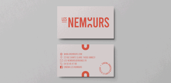 CINEMA "LES NEMOURS" - BRANDING & WEBSITE