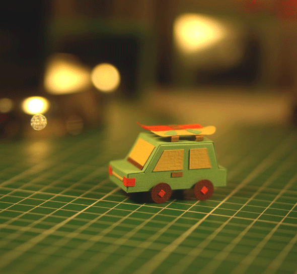Paper Cars