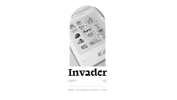Invader Studio - Visual Identity