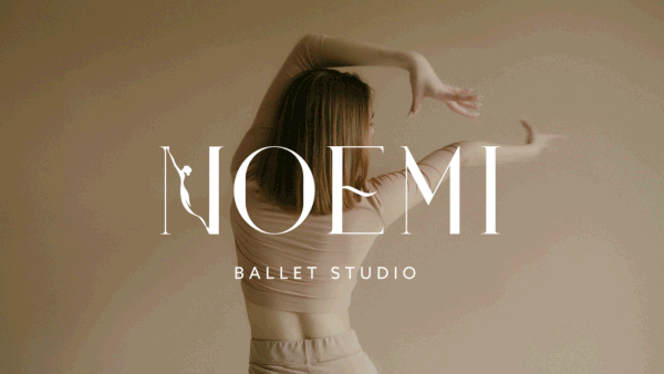 Noemi - logo and branding for the ballet studio