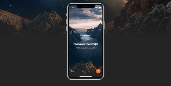 Aeroflot Airlines — Mobile App