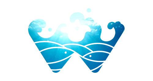 北京漫步水族logo | Beijing Wandering Aquarium logo