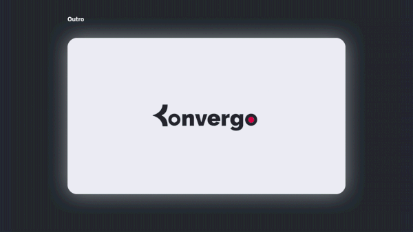 Konvergo - Brand identity & web design