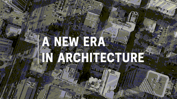 A new era in architecture Landing page