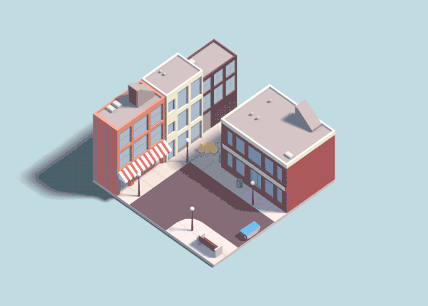 Low Poly Car Chase