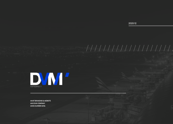 DVM comapny | branding, website
