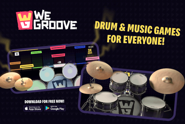 WeGroove – Drum Kit Music Games Simulator