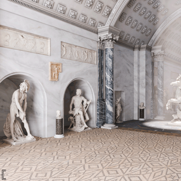 Roman Museum Display