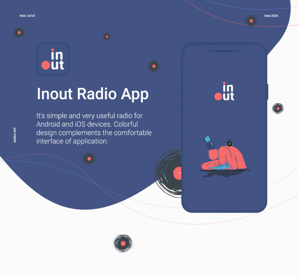 InOut Radio - Mobile app
