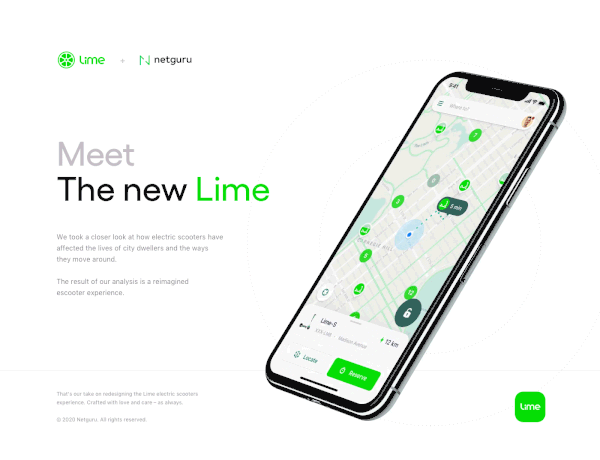 Lime – Electric Scooters Experience Reimagined