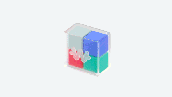 HanaBank 3D Icon Design