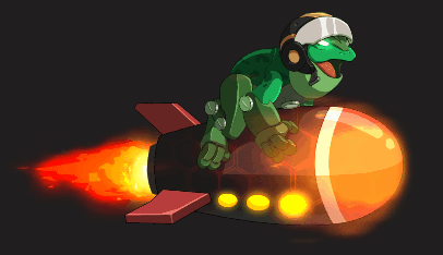 2018 - Spine Animation Project Laser Squad- FrogMonster