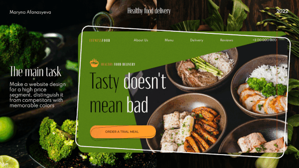 HEALTHY FOOD | LANDING PAGE