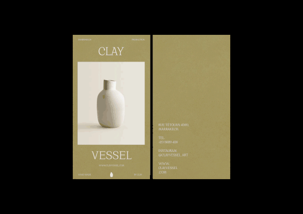 CLAY VESSEL - Visual Identity.