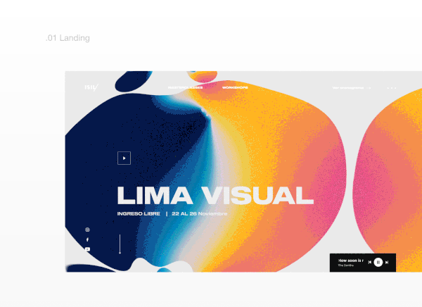 Lima Visual 6 Event UI /UX