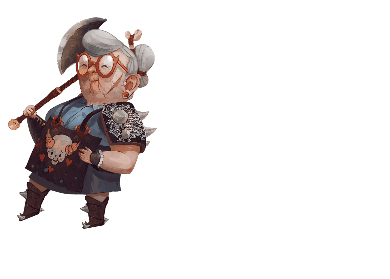 Old Lady Spine Animations on Behance