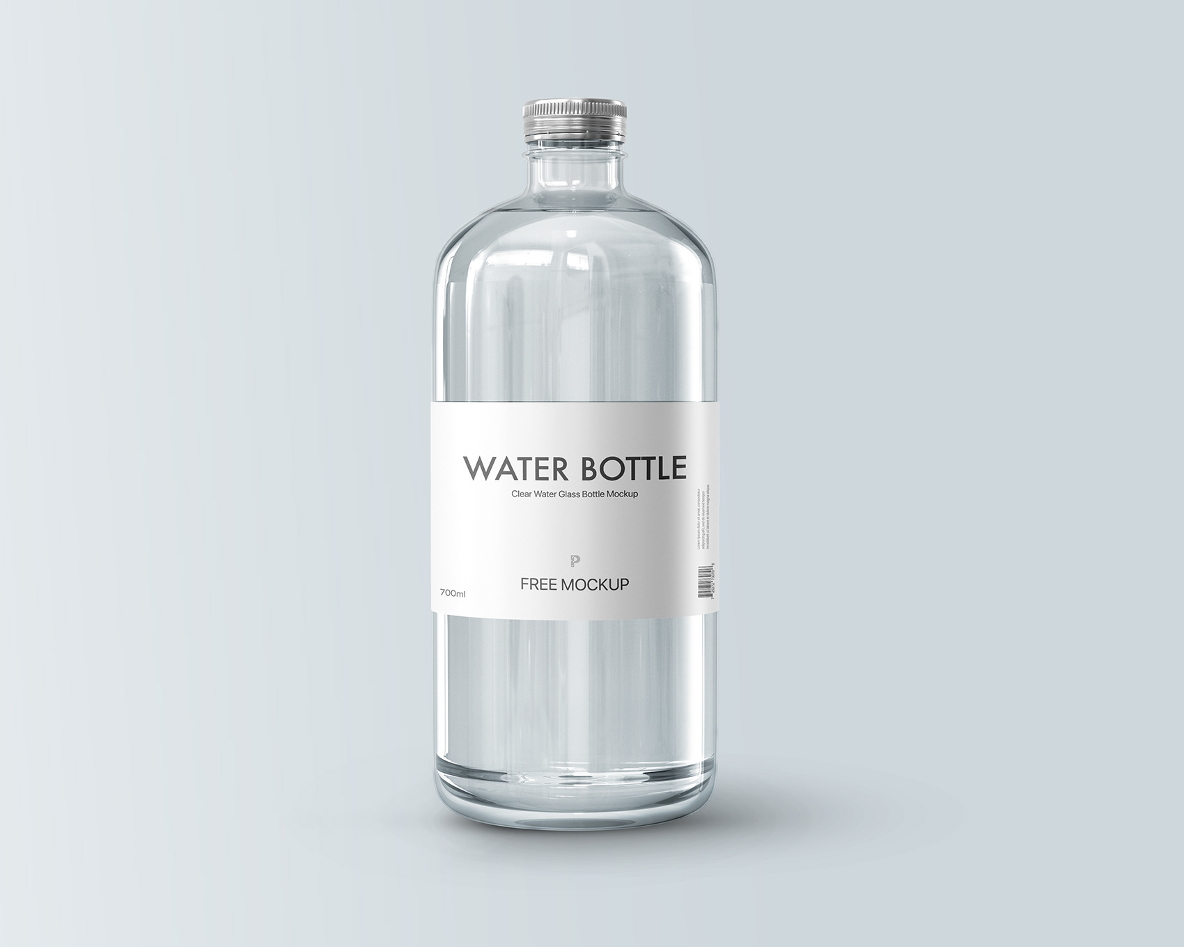 Vijf slagader alleen Free Clear Water Glass Bottle Mockup on Behance