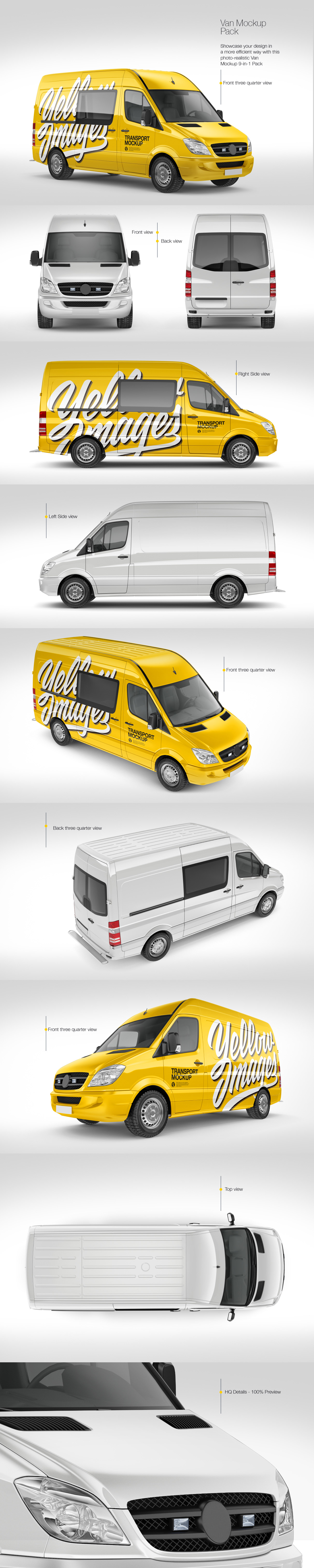 Download Rendering Vehicle For Mock Ups On Behance PSD Mockup Templates