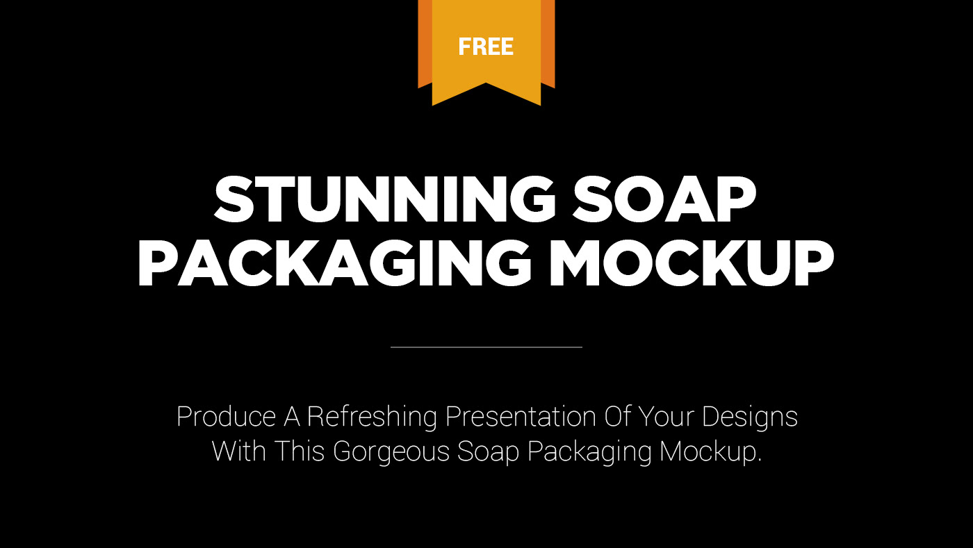 Download Free Free Soap Packaging Mockup On Behance PSD Mockups.