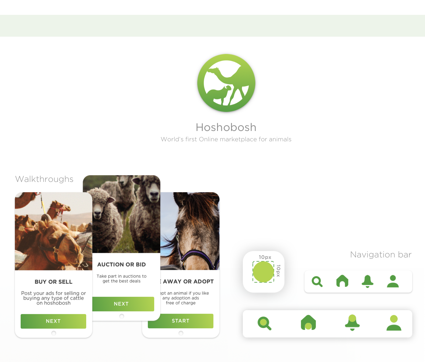 Animal trading App Ui/Ux on Behance