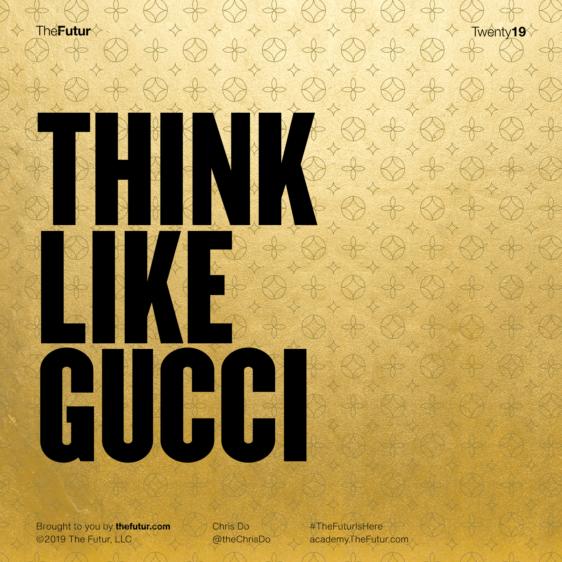 Think Like Gucci on Behance