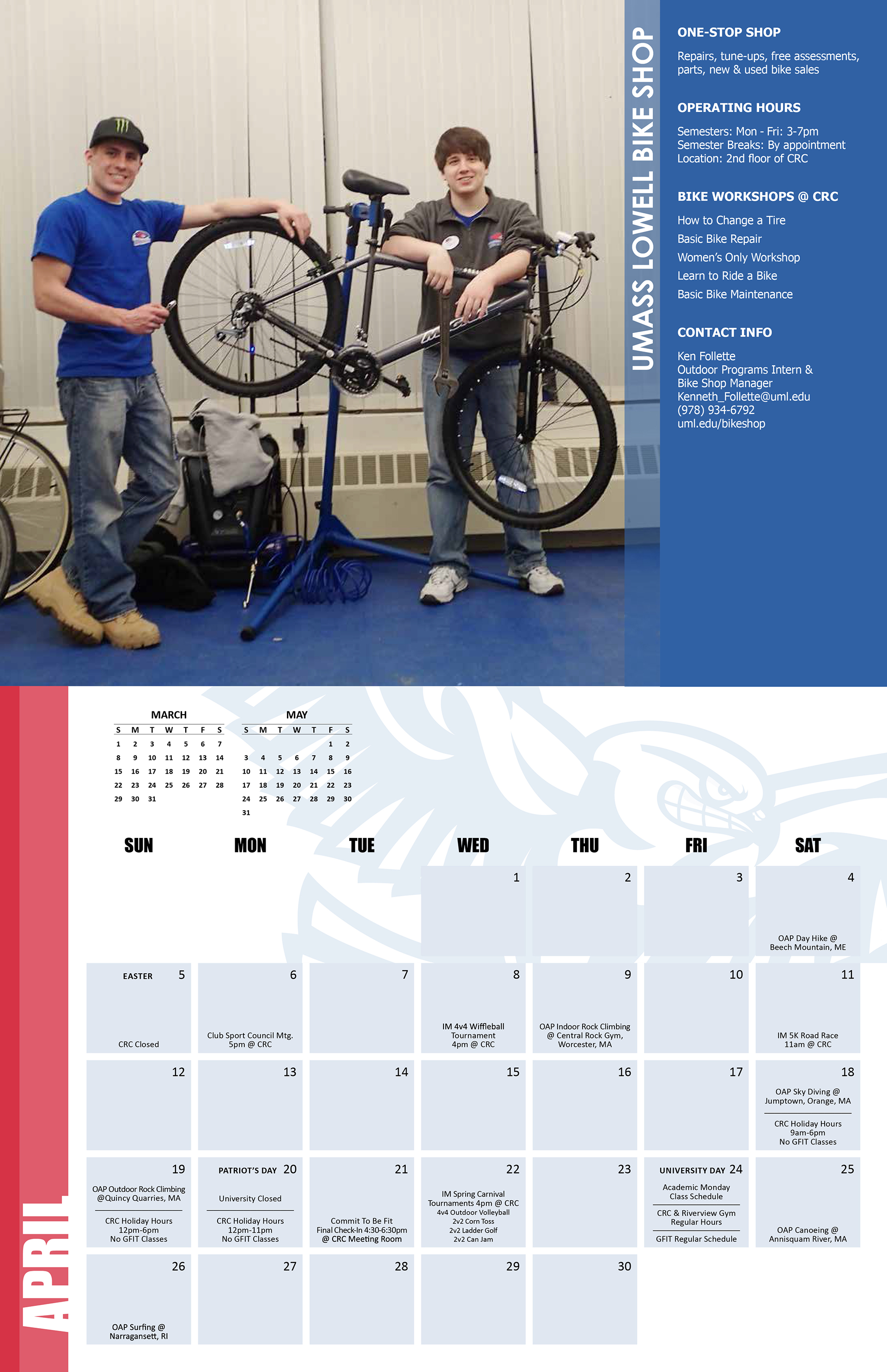 programs-calendar-umass-lowell-recreation-center-on-behance