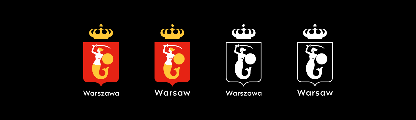 The City of Warsaw – visual identity system