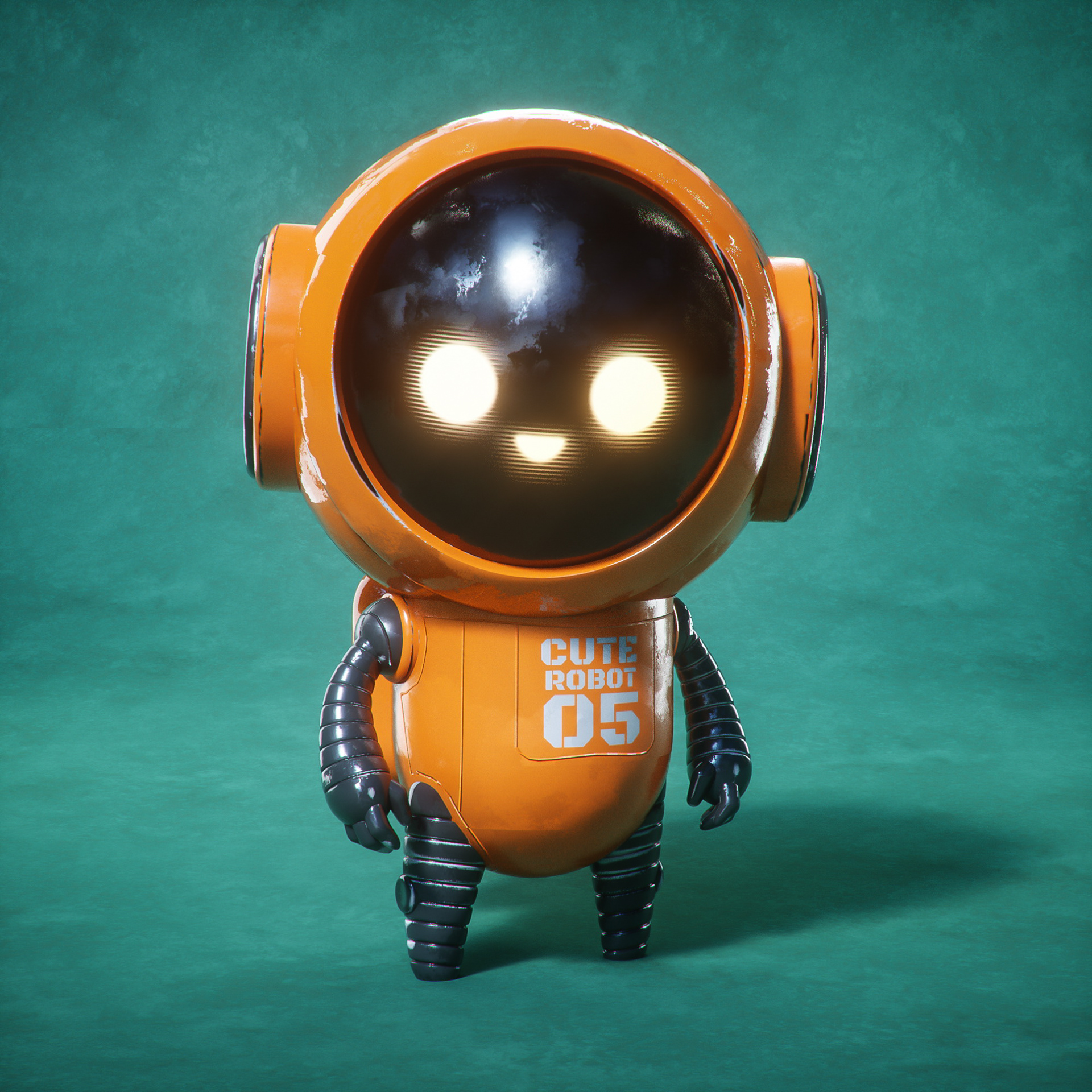 The Cute Robot Squad | Behance