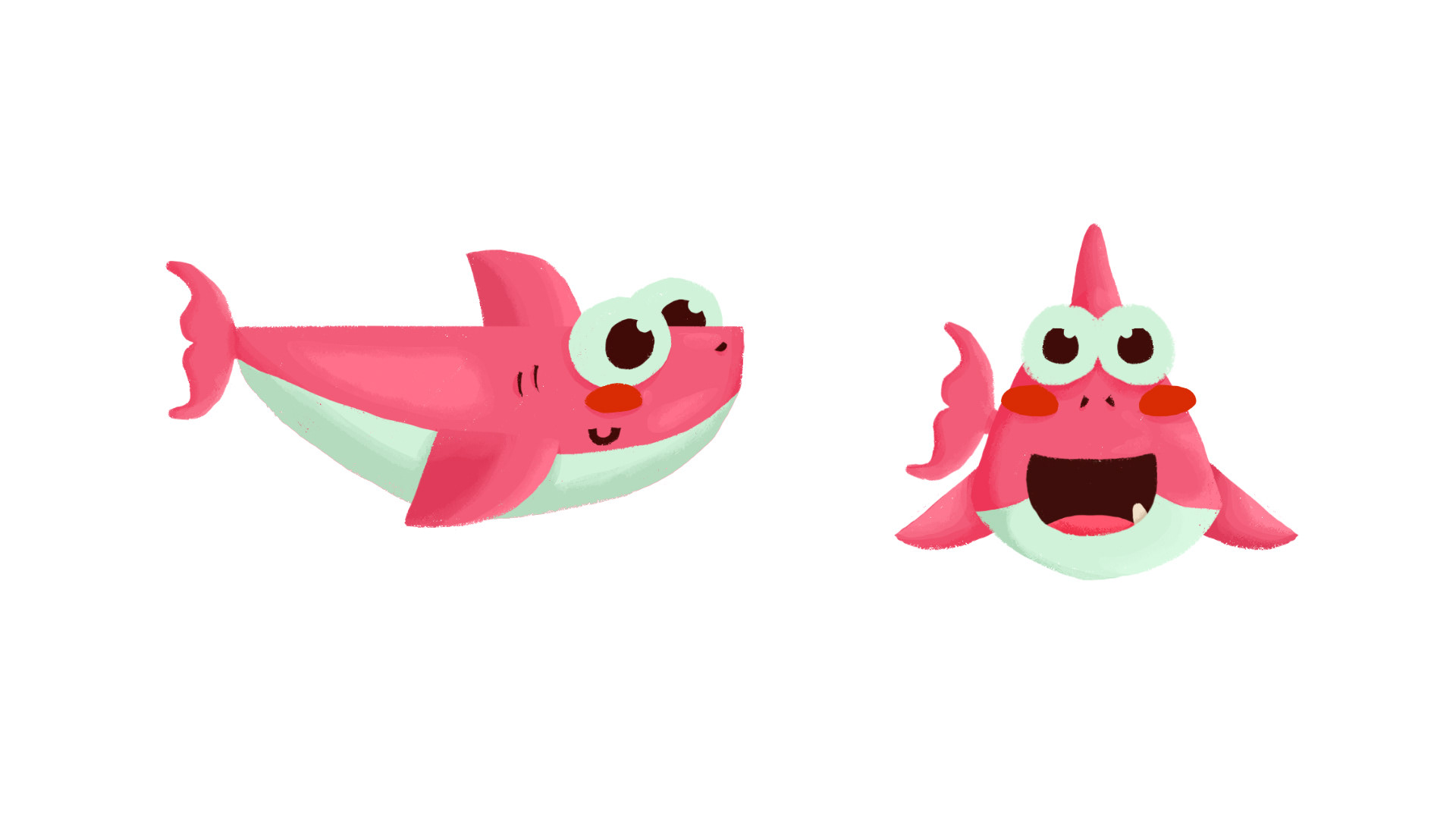 Baby Shark Nursery Rhymes song Animation | Behance