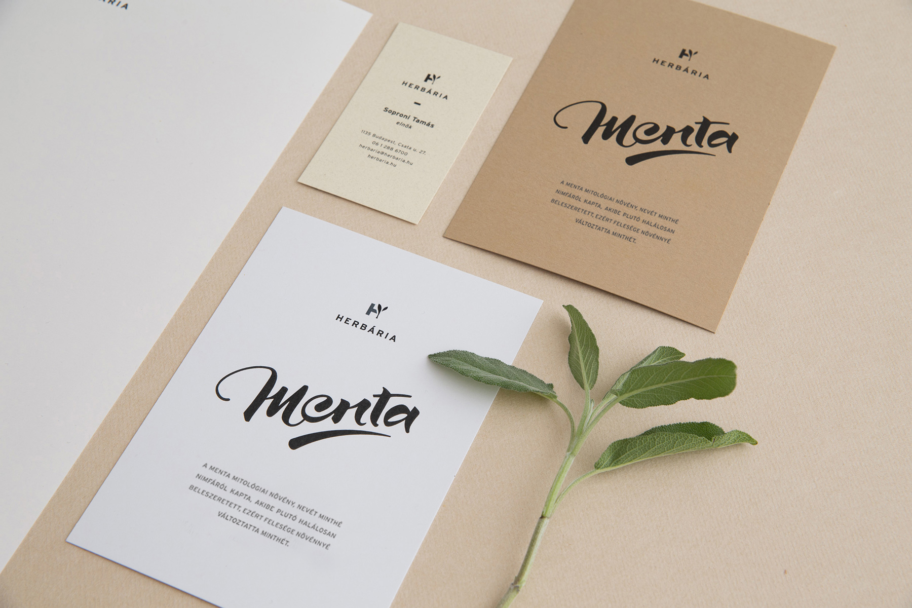 Re-imagined Identity And Packaging Design Of Herbária By Eszti Varga