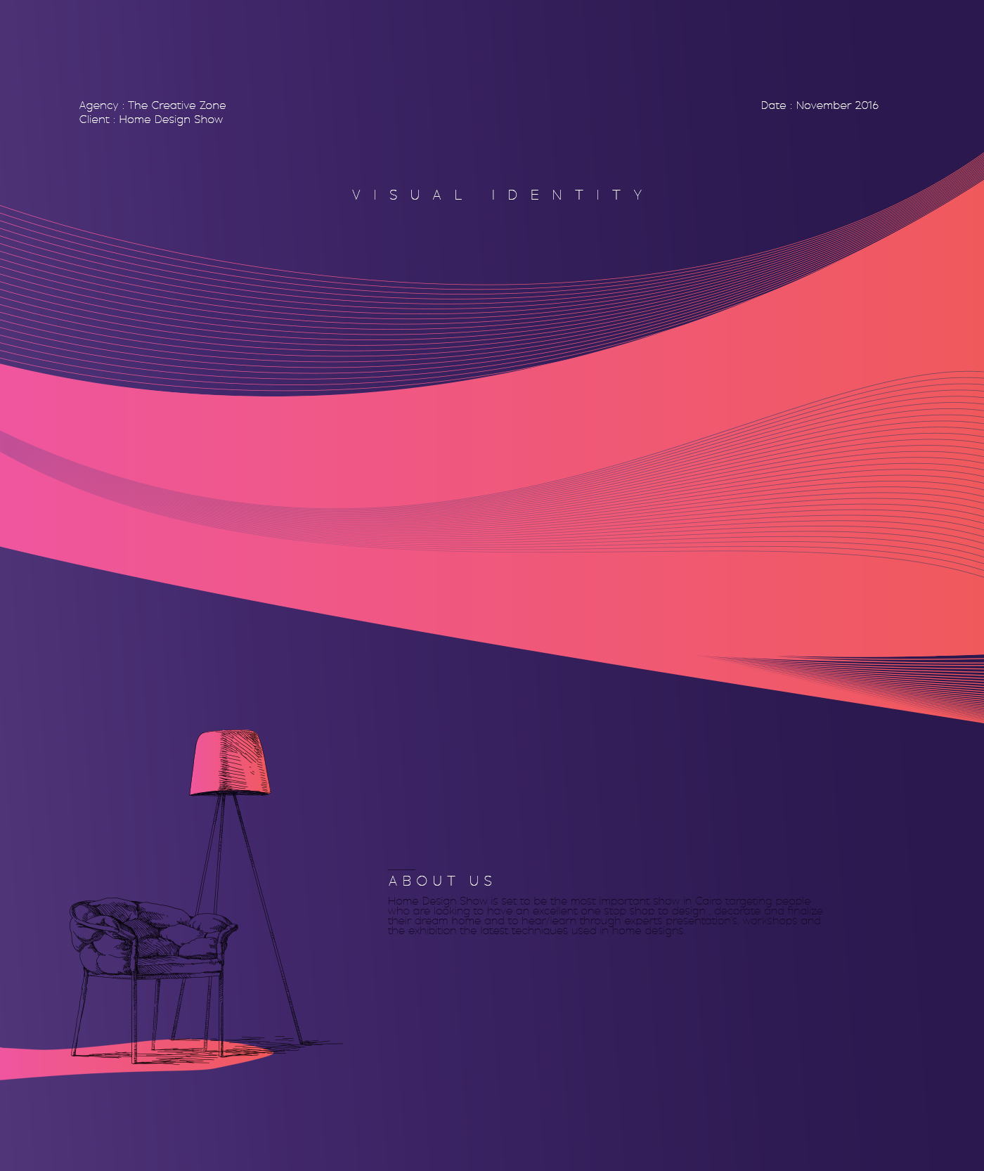 Home Design Show Visual Identity On Behance