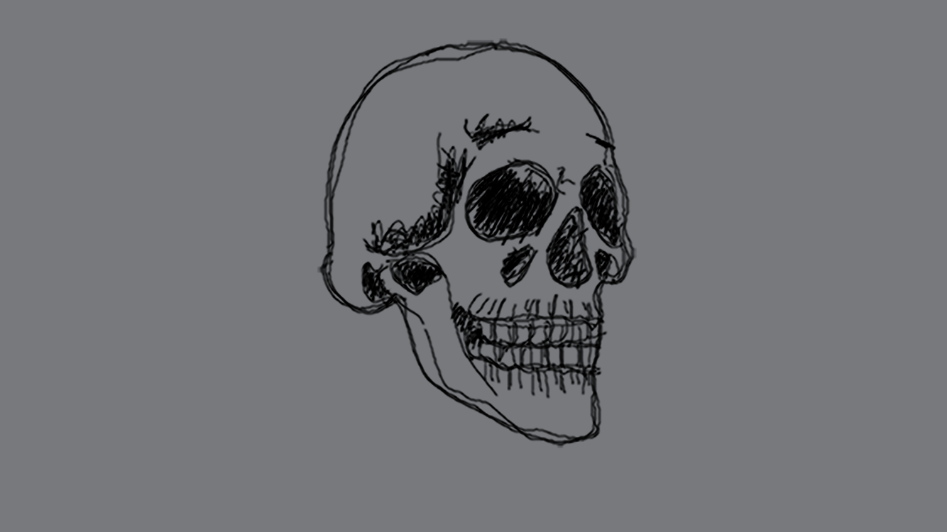 Skull GIF Animation. 
