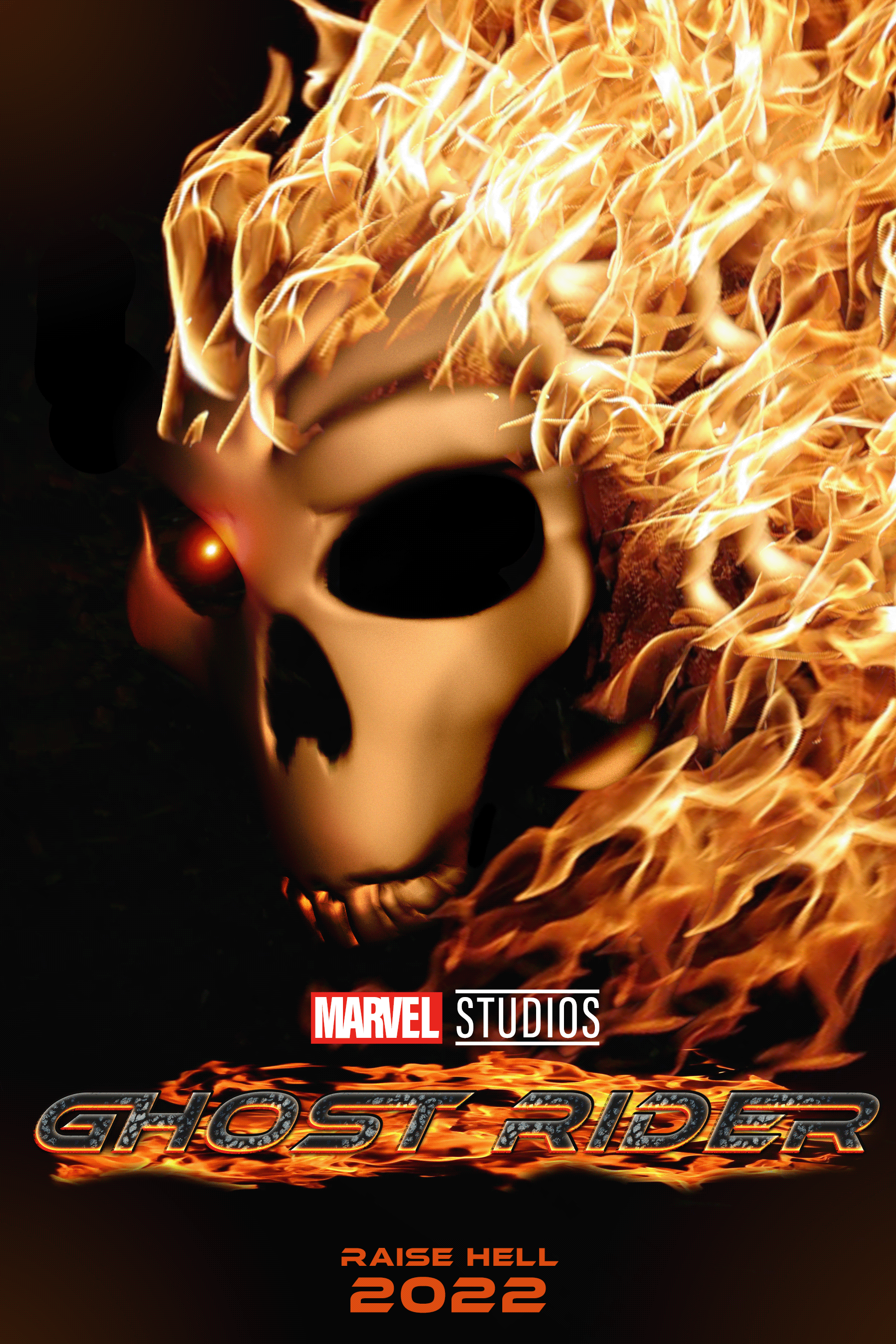 Ghost Rider Fan Poster on Behance