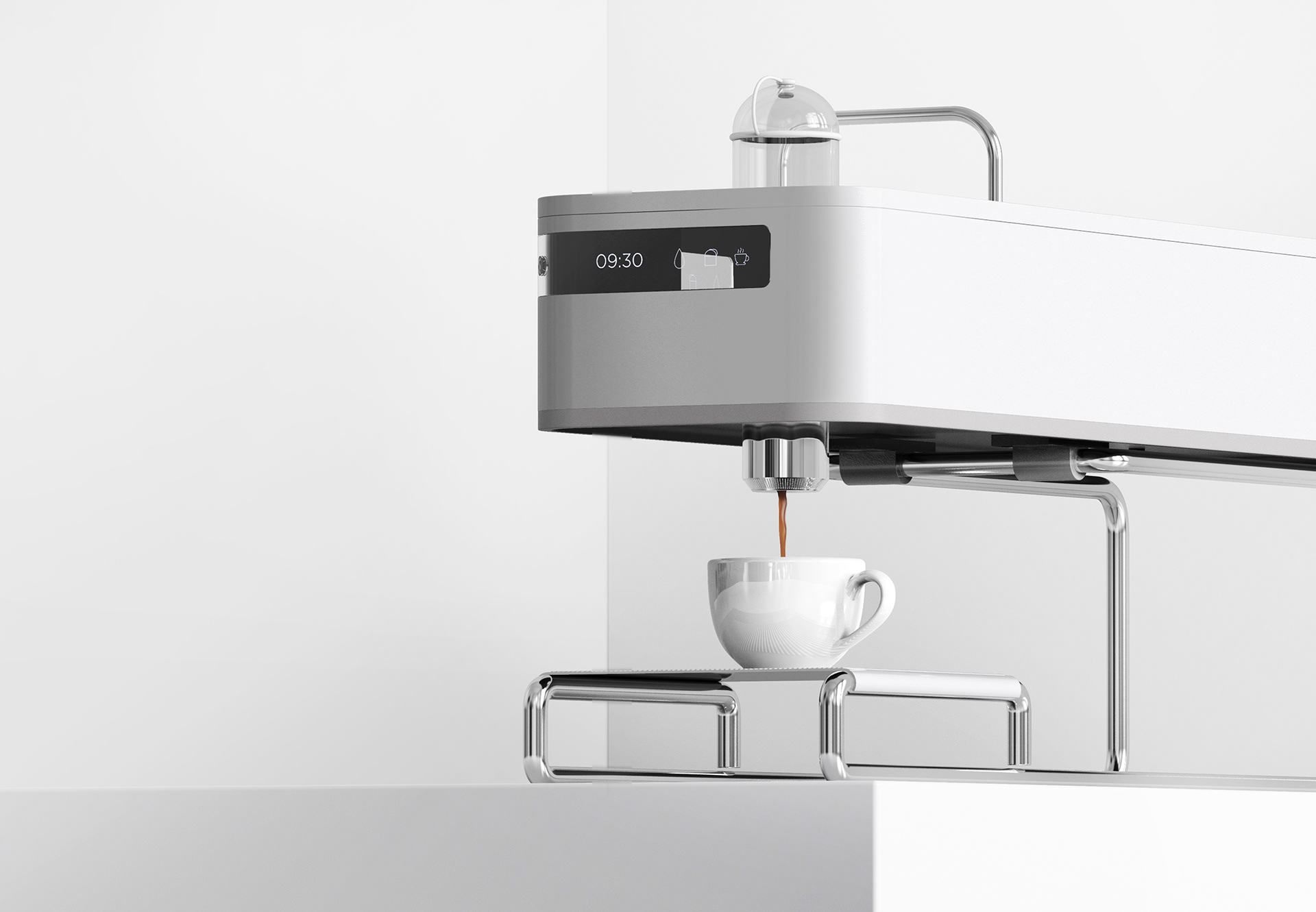 Designing your own capsule expresso on the go - Industrial Design