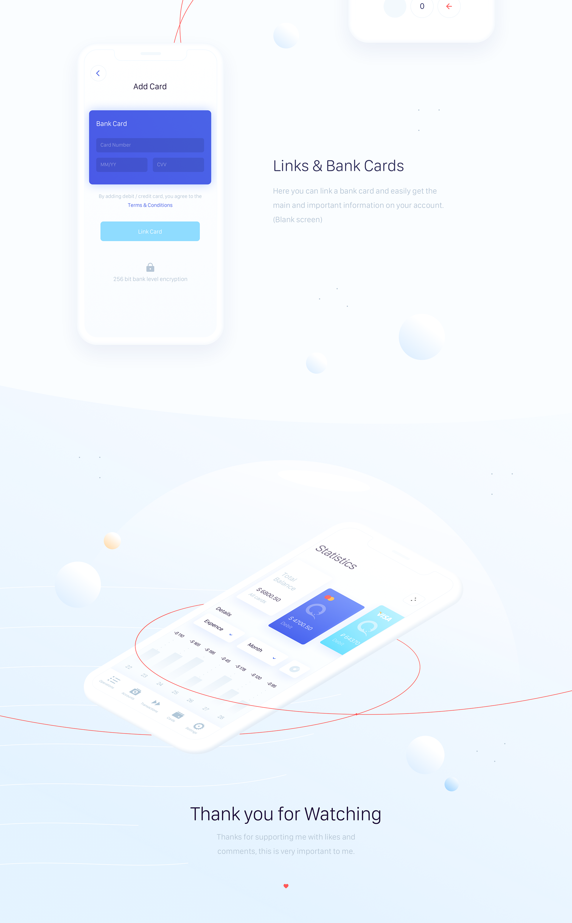 Interaction Design of Payday, a personal finance app