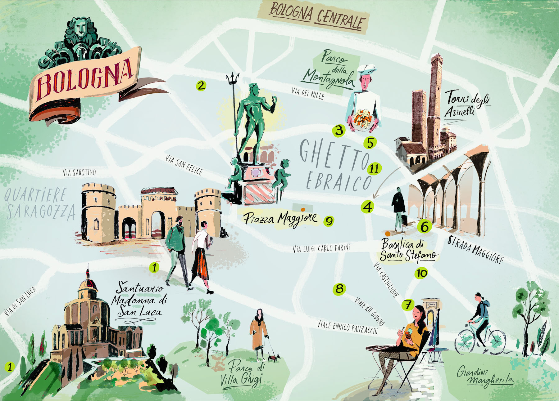 Lonely Planet Traveller (UK) Perfect Weekend Maps on Behance