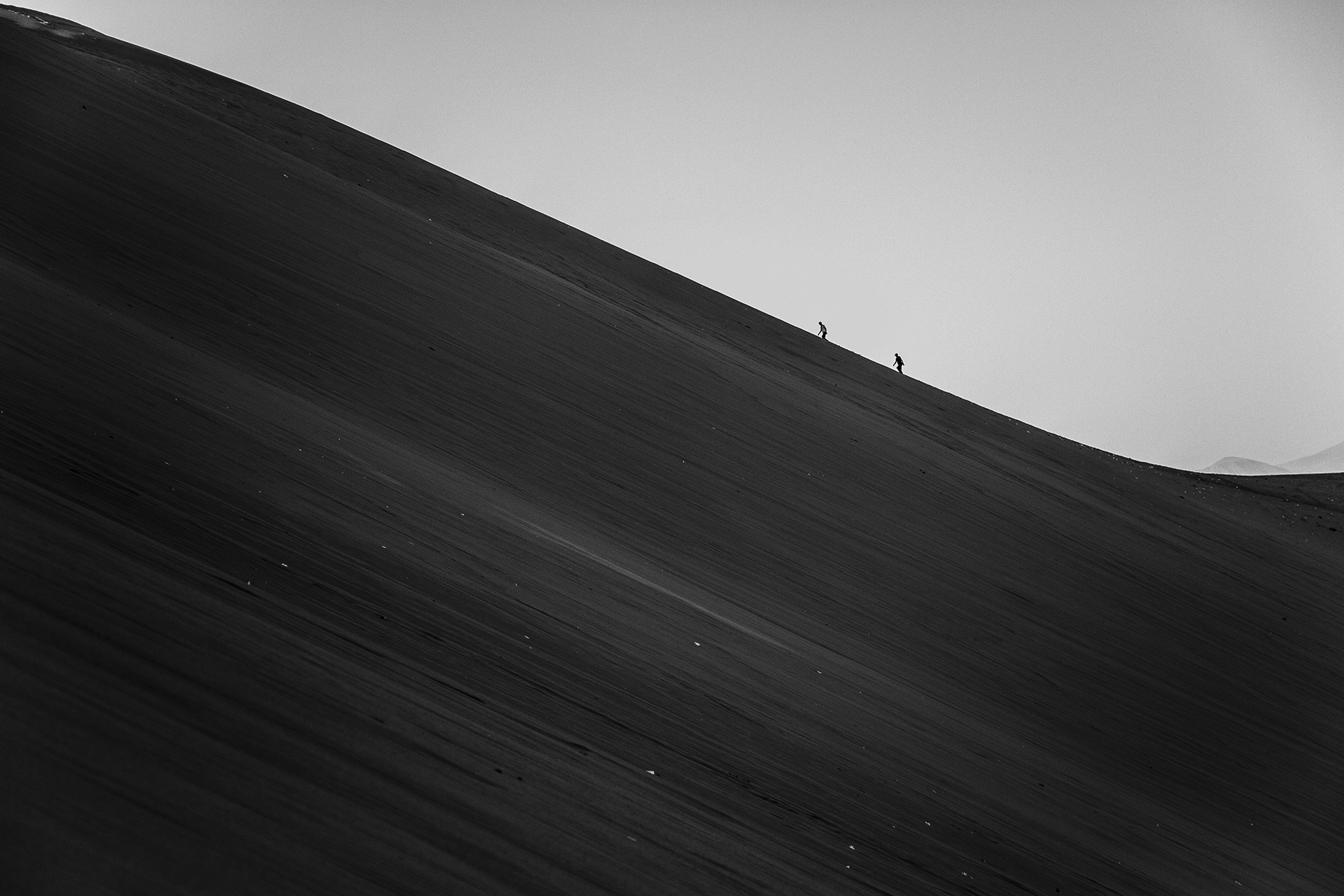 Black & White Photography: Exploring Huacachina Lines